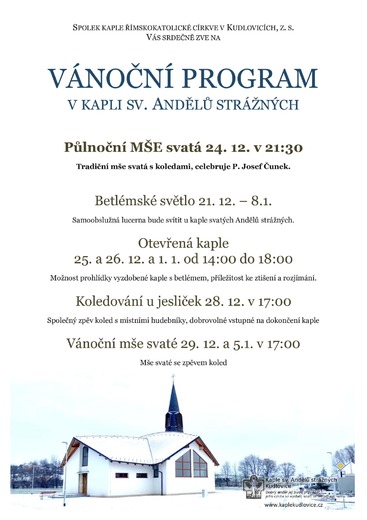 Program v kapli